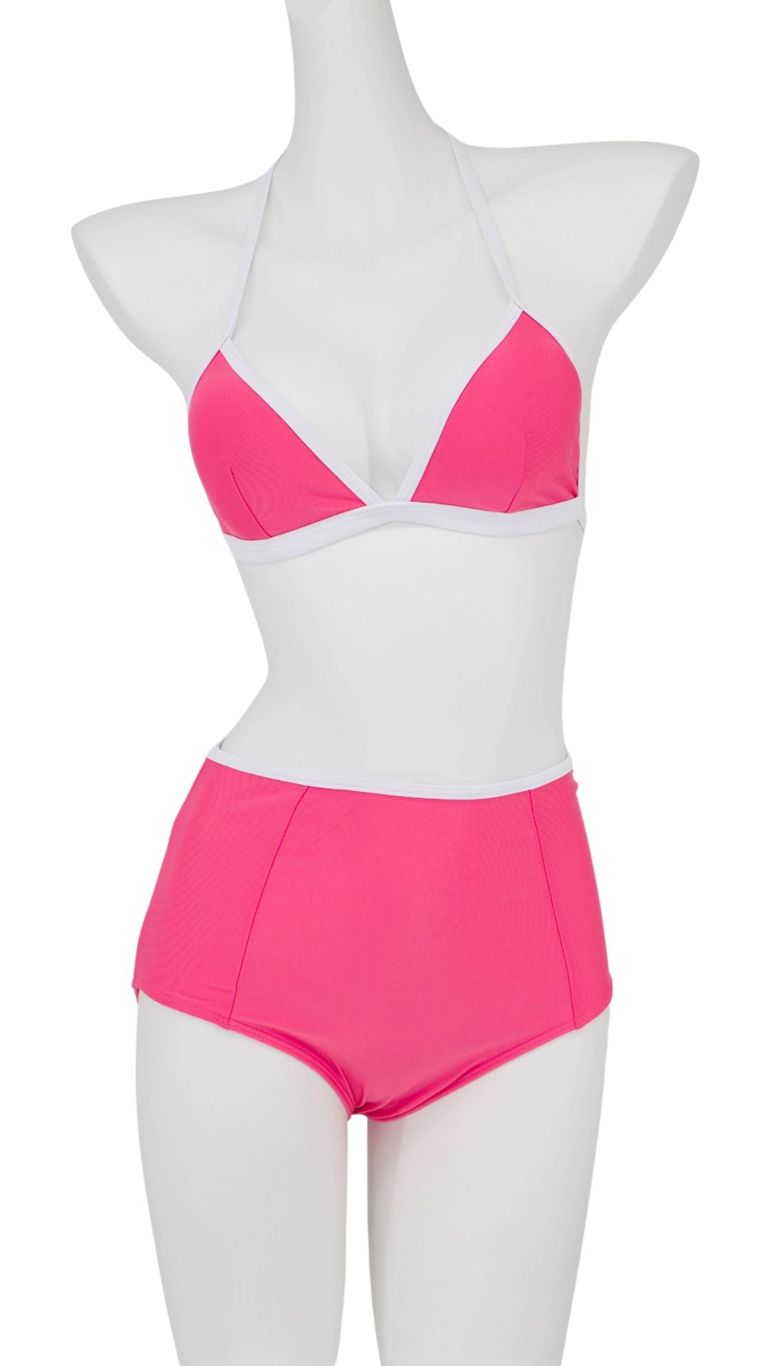 Basic Edge High-waisted Bikini Set