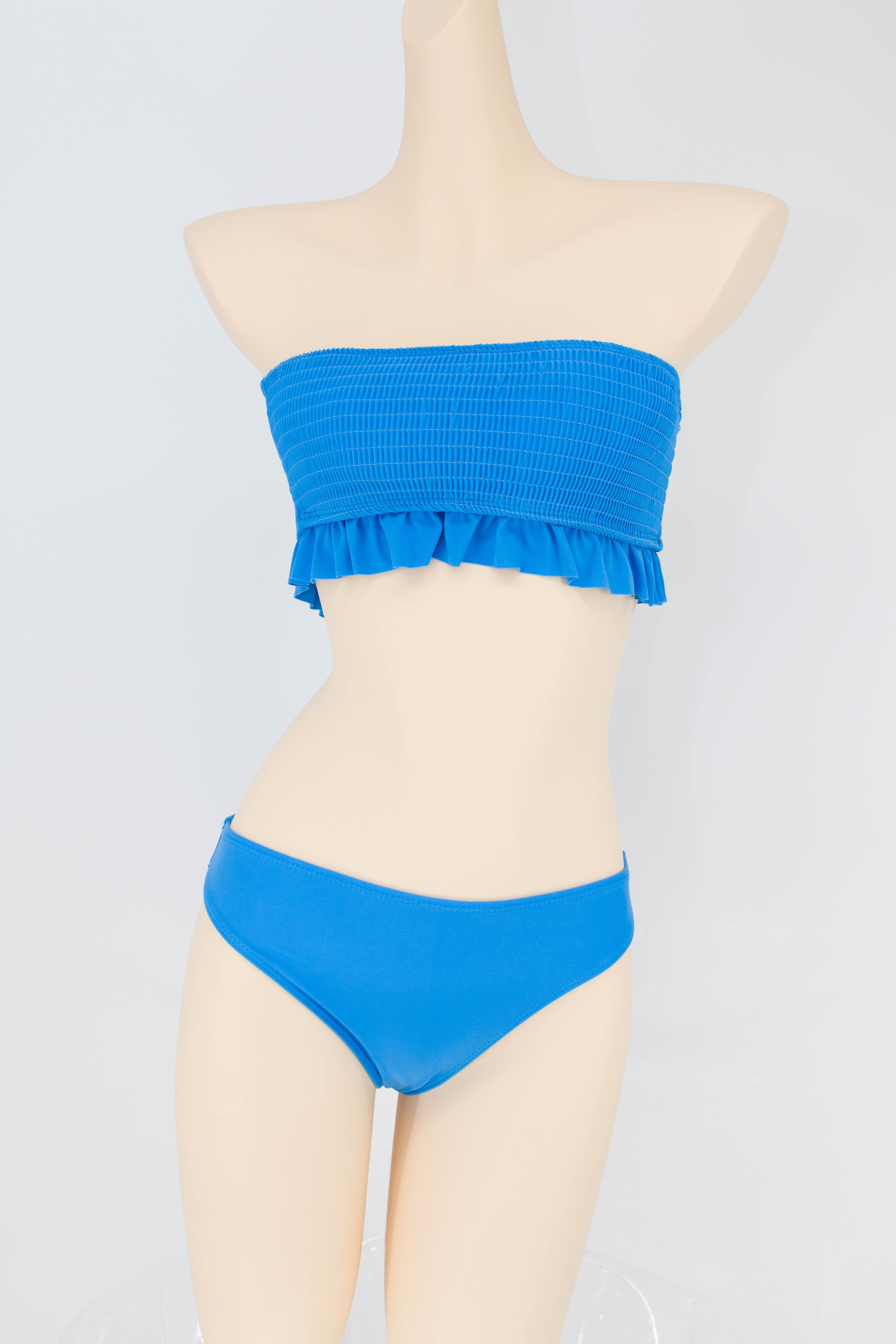 Ruffled Bandeau Bikini