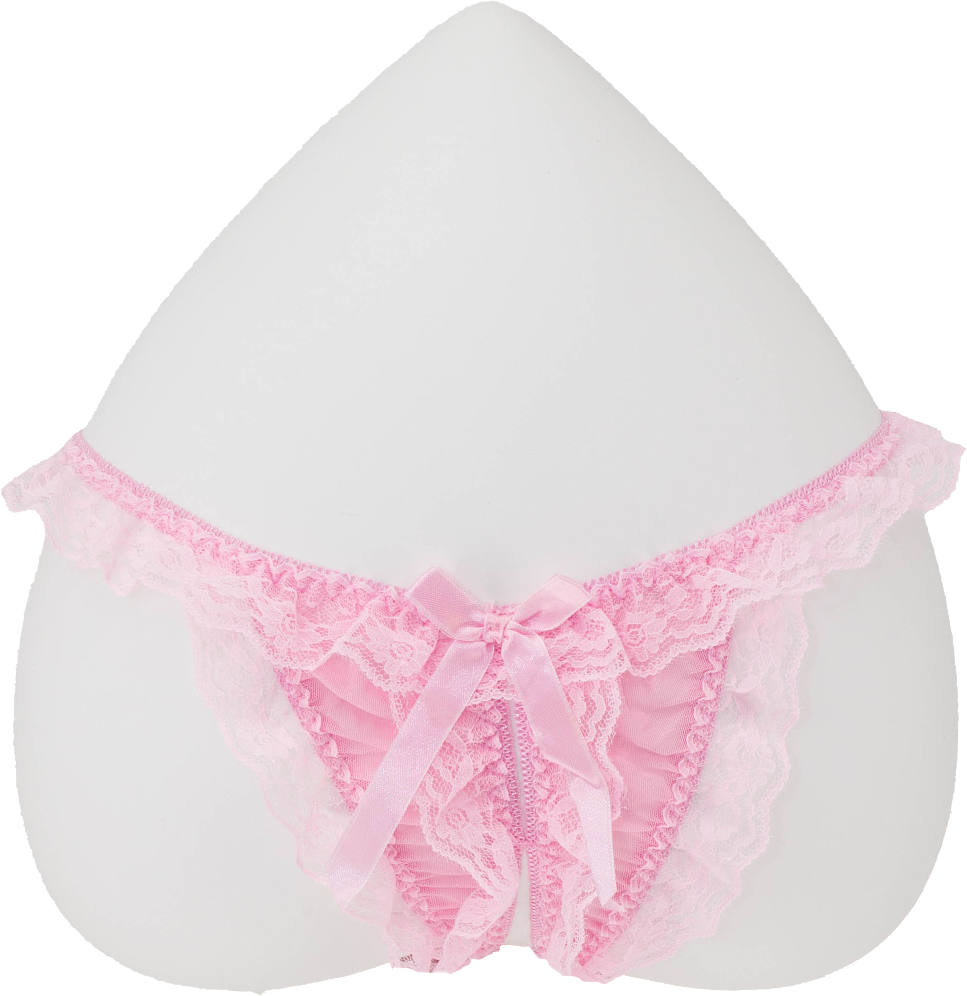Ribbon Sexy Wavy Lace Thong